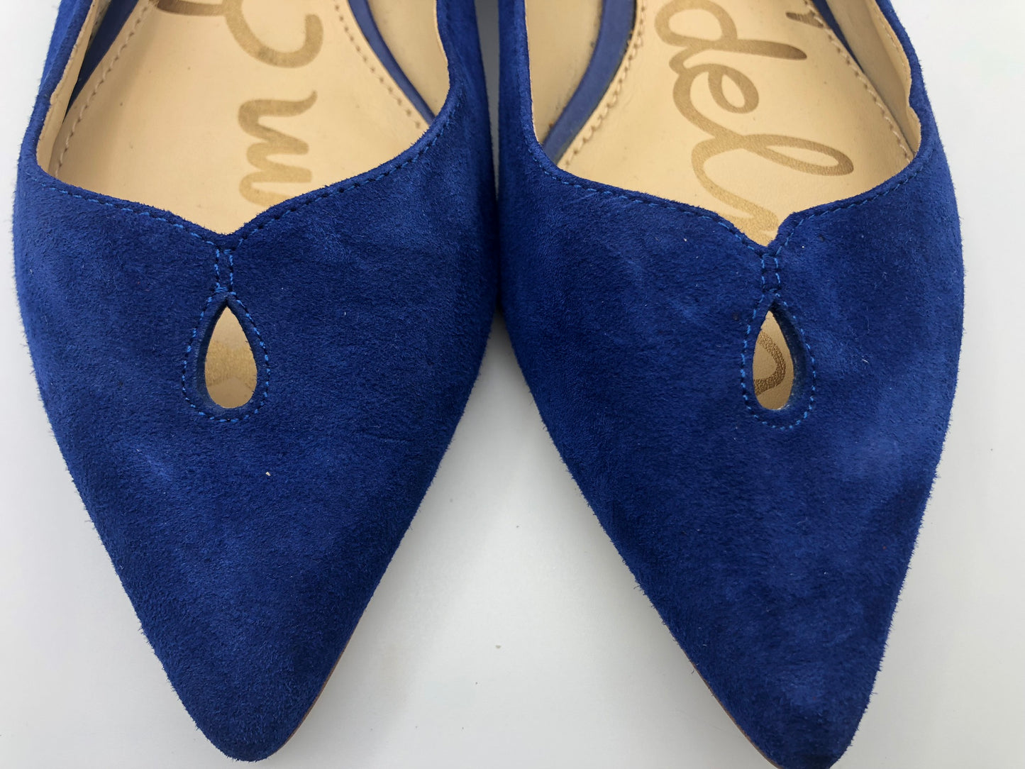 Sam Edelman Blue Suede Flats