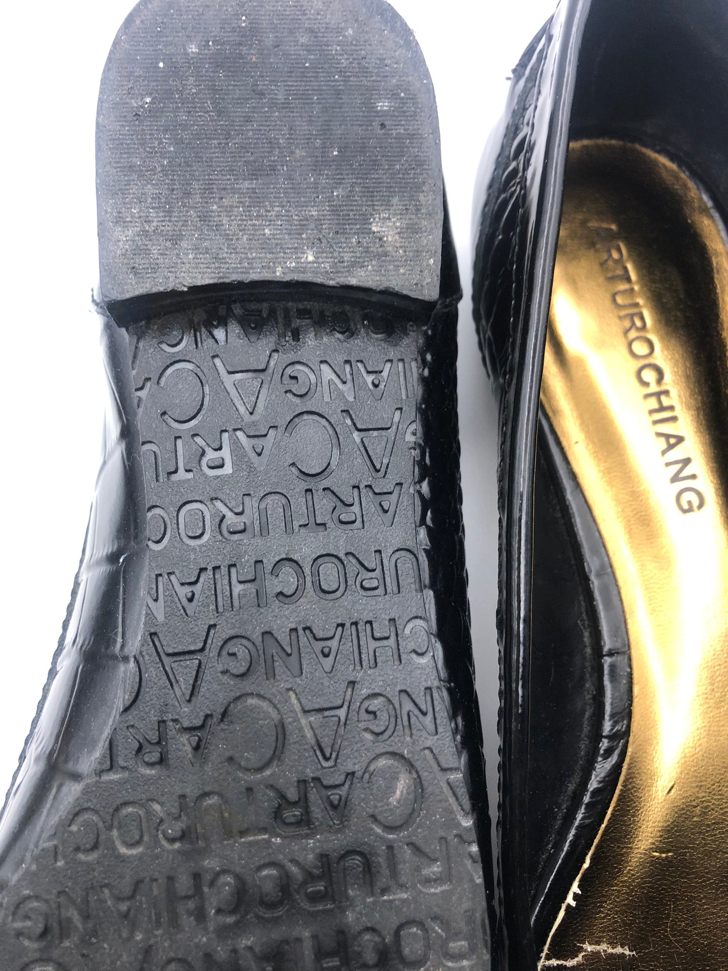 Arturo Chiang Black Flats size 7