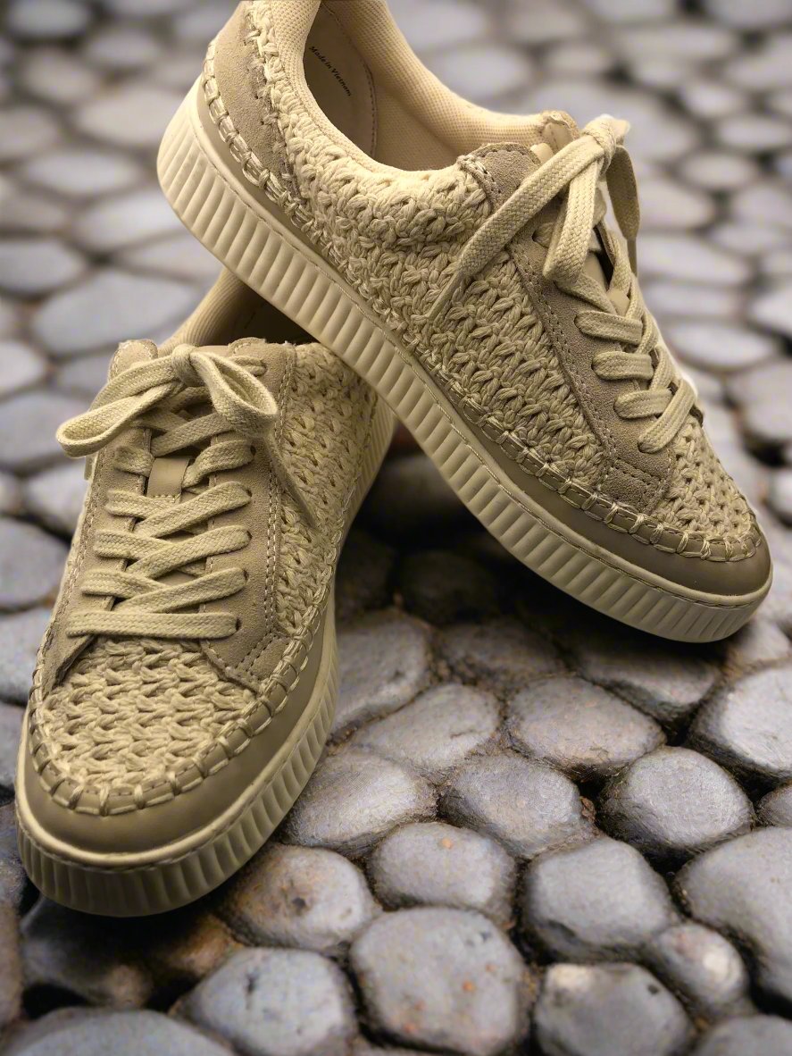 Dolce Vita Sandstone Knit Sneakers