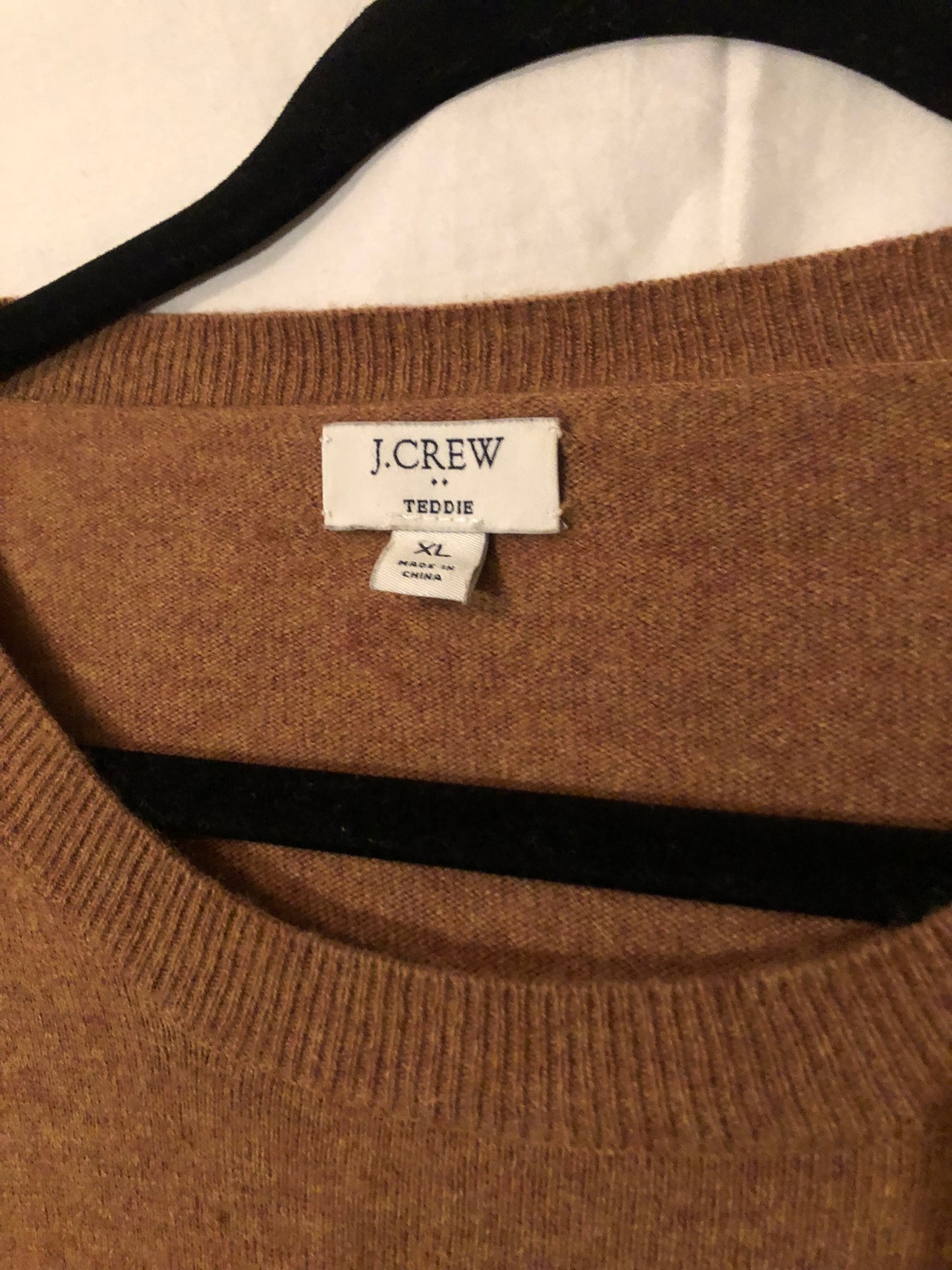 J Crew Teddie Wool blend sweater XL