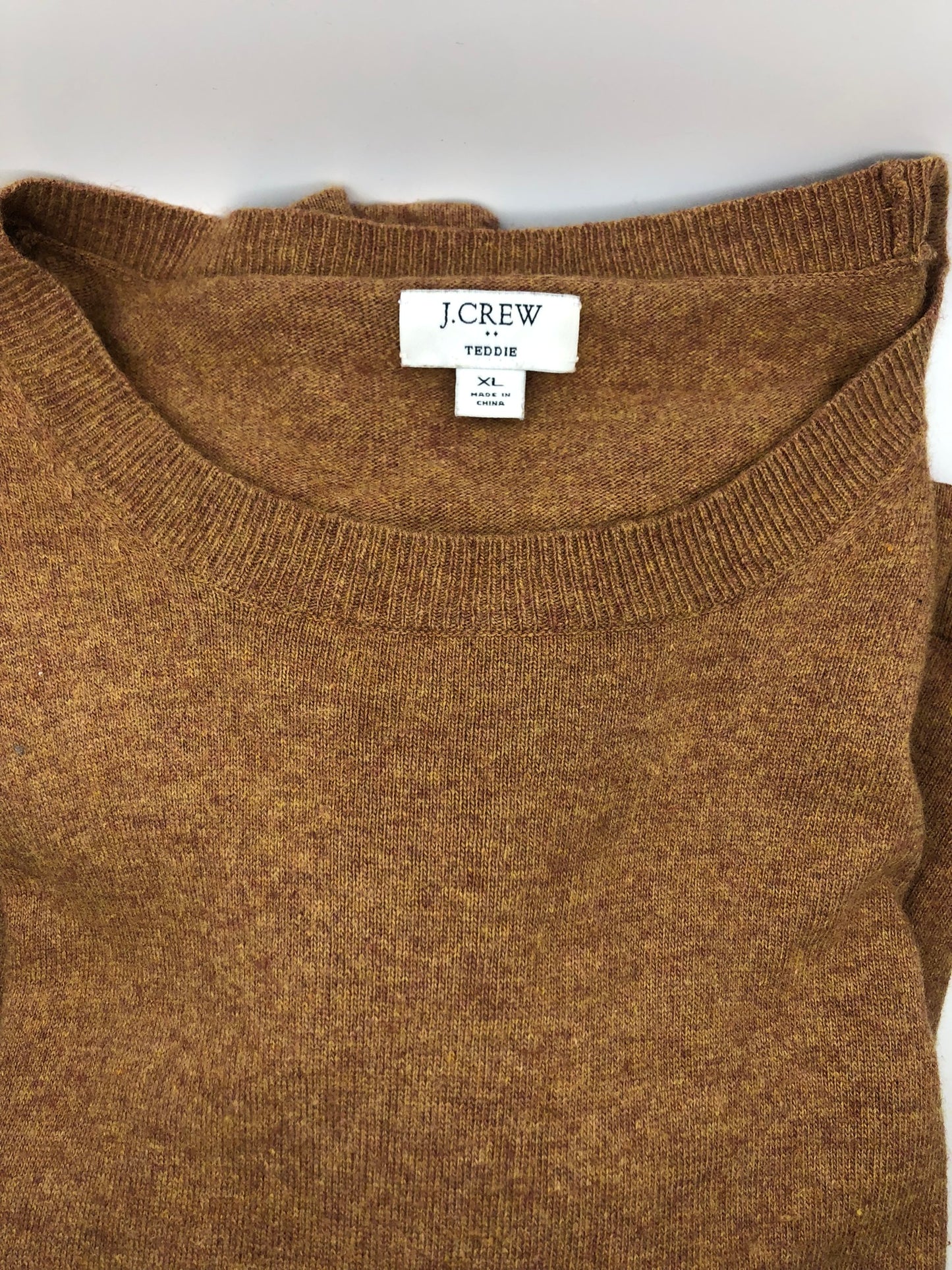 J Crew Teddie Wool blend sweater XL