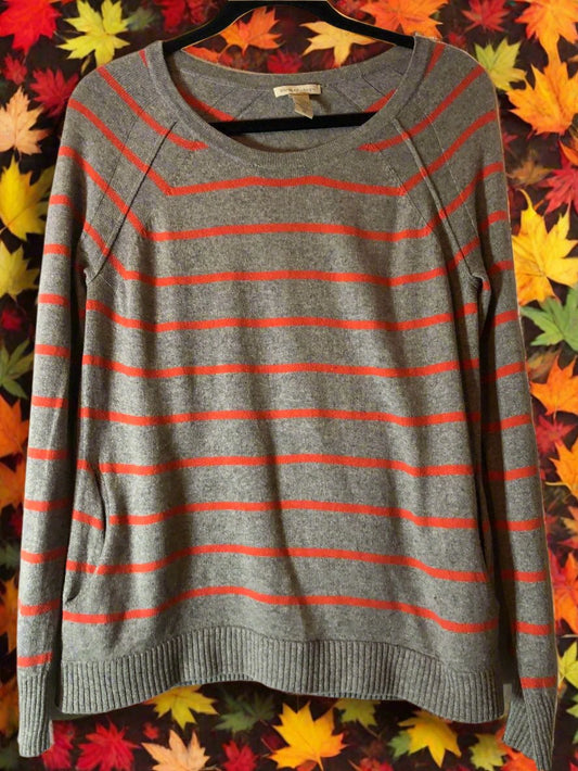 White + Warren Women's Sweater Silk and Cashmere Size M