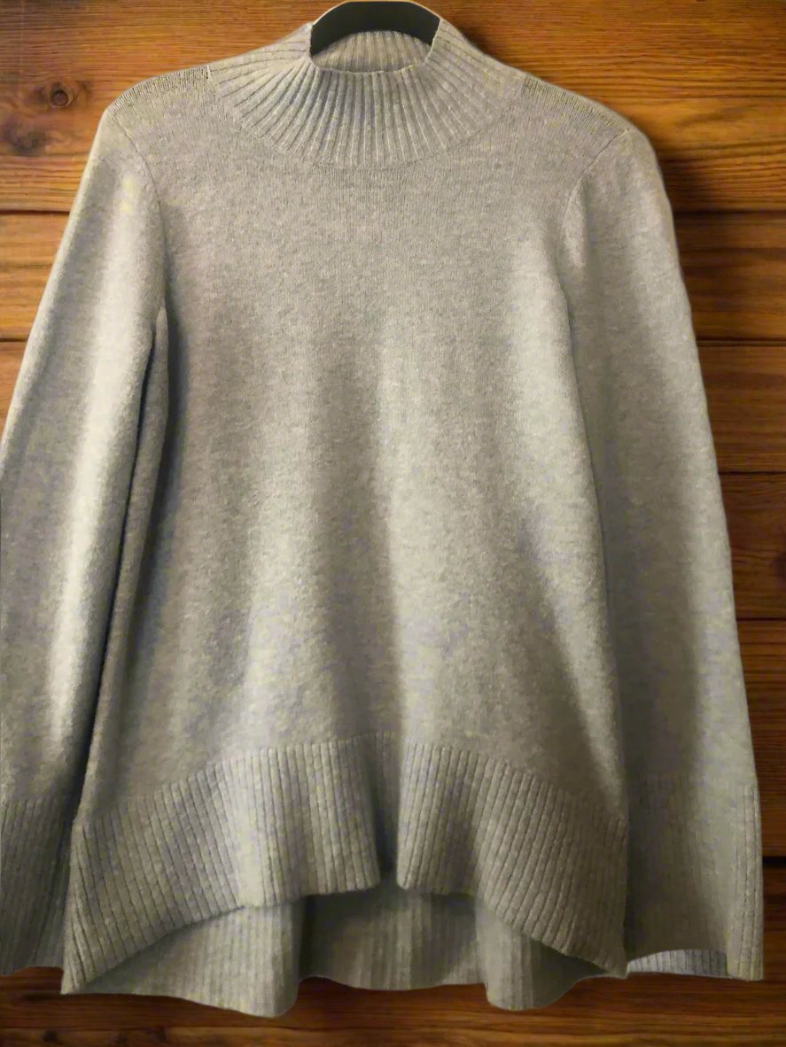 Loft Blue Turtleneck Sweater Size M