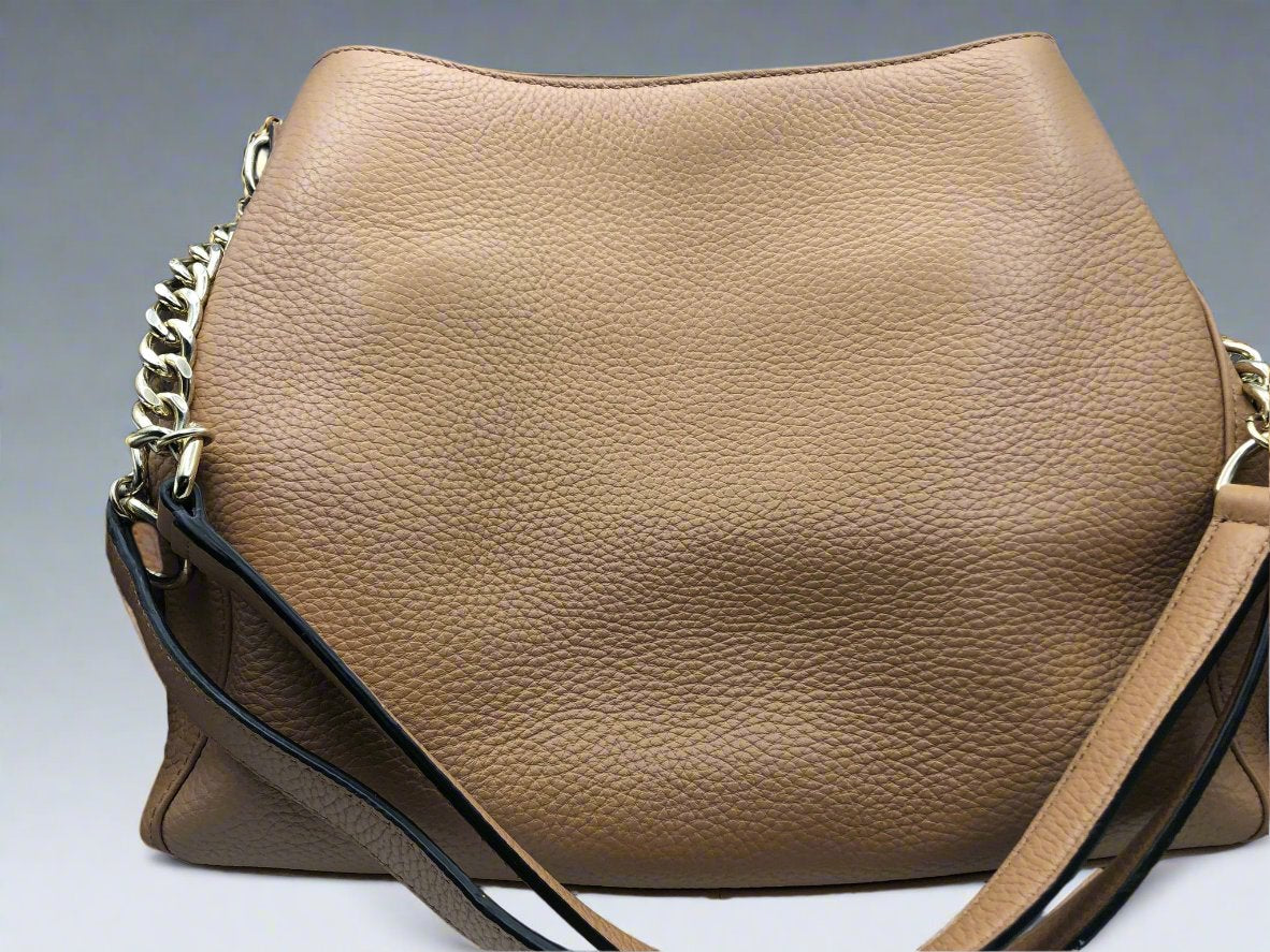 Karl Lagerfield Paris Boutique Pebbled Leather Hobo Bag