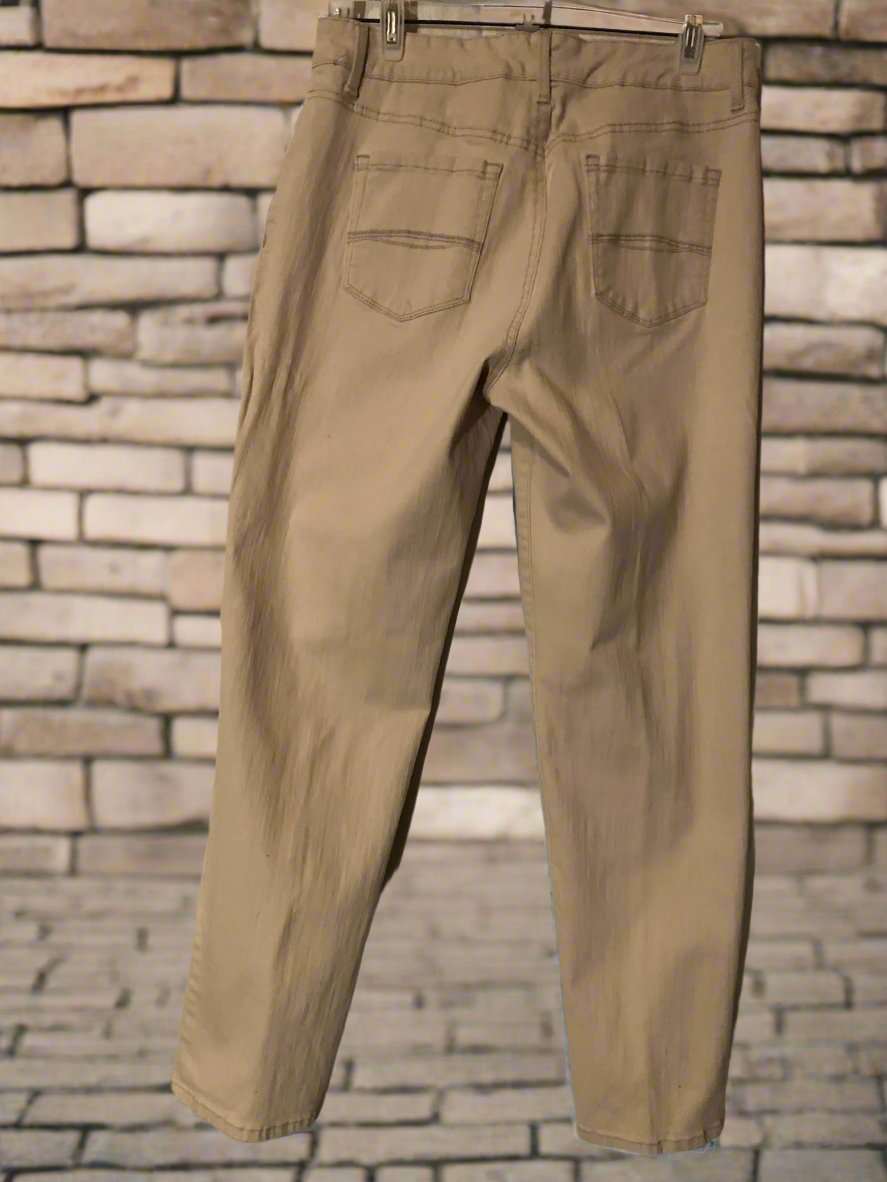 Bandolino Tan Jeans Size 12